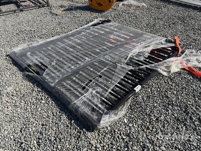 2026 SKLP SK-HLM14 14Ft Bi-parting wrought iron بوابة المدخل (Unused)