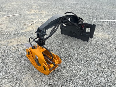 2026 GIYI GY-RG63 63 in 360 Rotating Skid Steer Grapple (Unused)