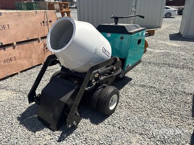 2026 SKLP SL-MT800 Stand-On Mini Wheeled Mixer Chariot à béton (Unused)
