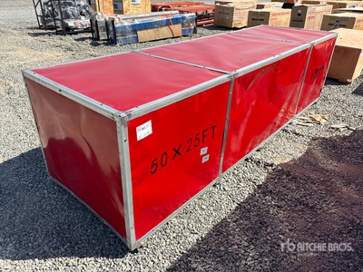 2026 SKLP SK-S5025 25 ft x 50 ft Large Scale Storage Building (Unused)