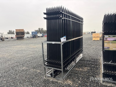2026 SKLP SK-N20 10 ft x 7 ft Galvanized Fencing (Unused)