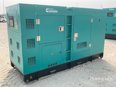 2026 Cummins CS100 100 kVA Skid-Mounted Generator Set (Unused)