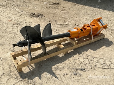 GIYI Excavator Auger - Fits Cat 303 mini excavators (Unused)