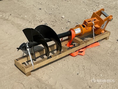 GIYI Excavator Auger - Fits Cat 305 mini excavators (Unused)