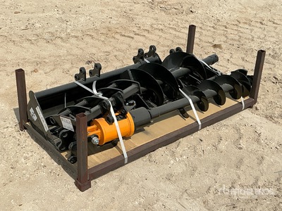 Quantity of (8) GIYI Mini Excavator Attachments (Unused)