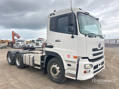 2009 Nissan UD GWB4D 6x4 T/A Day Cab Truck Tractor