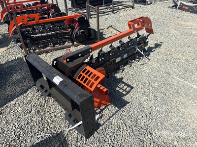 2026 GIYI GY-XTC80 80 in Extended Skid Steer Trencher (Unused)