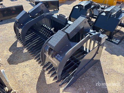 2026 LYALS ZMQ03 84 in Rock Skid Steer Grapple (Unused)