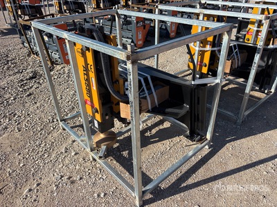 2026 LYALS ALS680 Skid Steer Post Driver (Unused)