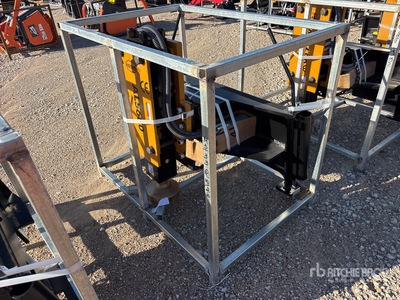 2026 LYALS ALS680 Skid Steer Post Driver (Unused)