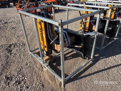 2026 LYALS ALS680 Skid Steer Post Driver (Unused)