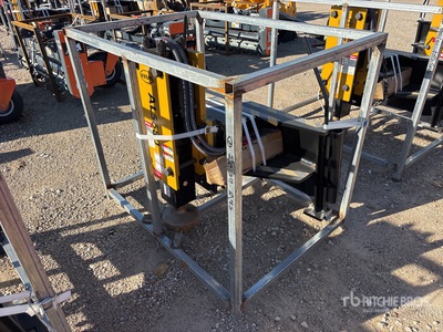 2026 LYALS ALS680 Skid Steer Post Driver (Unused)