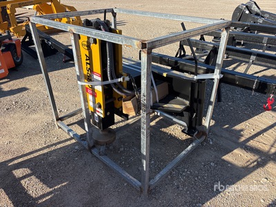 2026 LYALS ALS680 Skid Steer Post Driver (Unused)