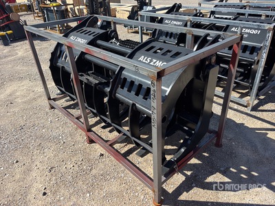 2026 LYALS ZMQ01 72 in Skid Steer Root Rake (Unused)