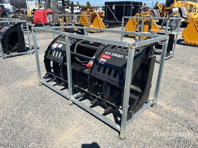 2026 LYALS ZMQ01 72 in Skid Steer Root Rake (Unused)