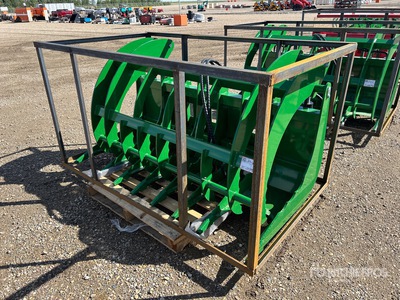 2026 AGT SRR72 73 in Log Skid Steer Grapple Bucket (Unused)