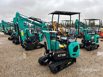 2026 CFG KT13R Mini Excavator (Unused)