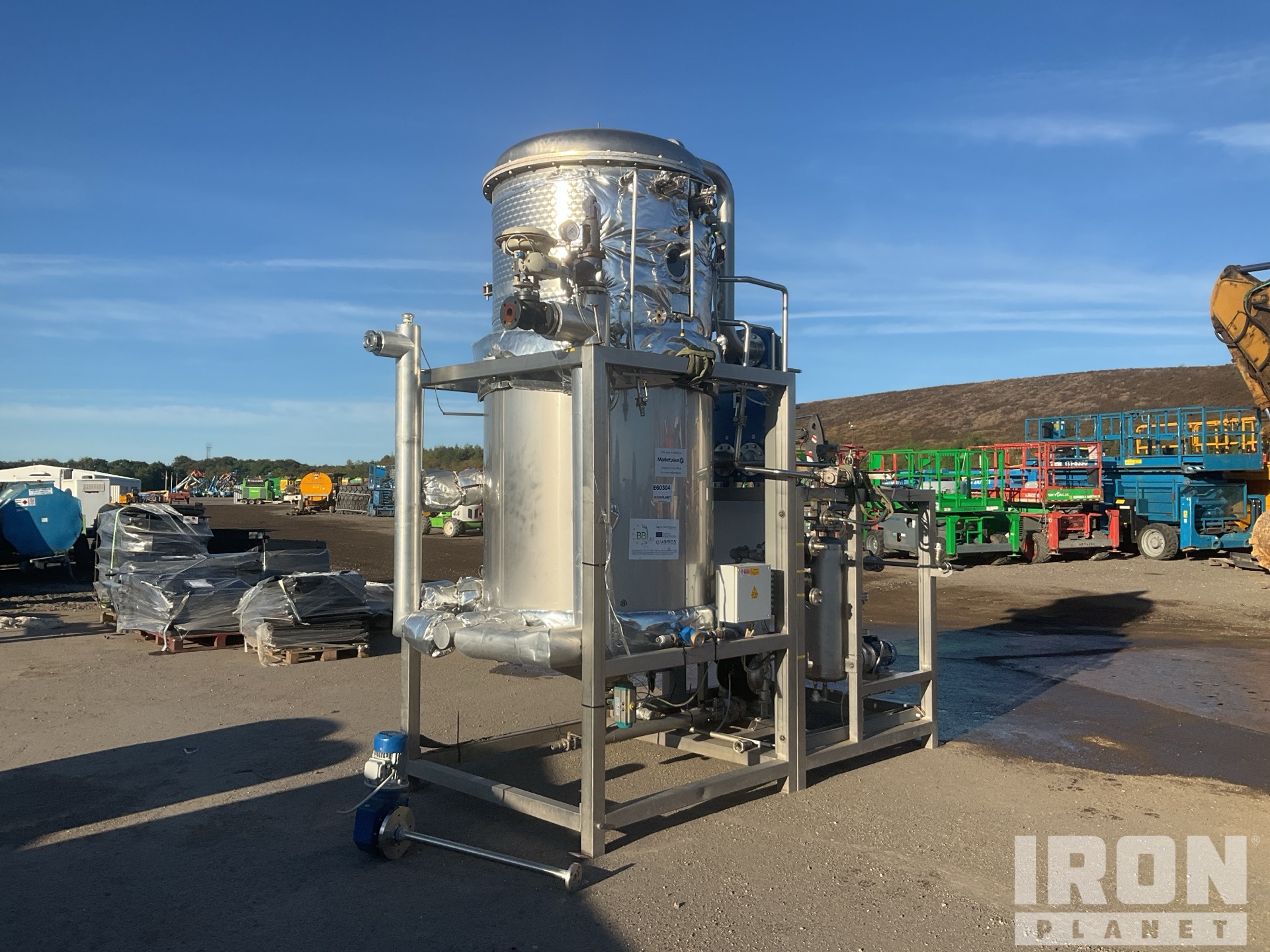 2021 Eco-Techno SRL RF3000C Vacuum Evaporator Wastewater Treatment System