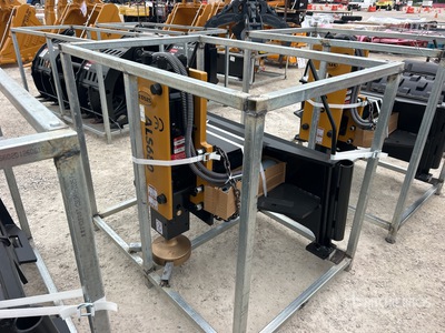 2026 LYALS ALS680 Skid Steer Post Driver (Unused)
