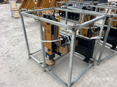 2026 LYALS ALS680 Skid Steer Post Driver (Unused)