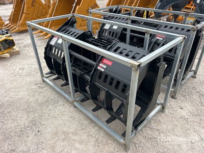 2026 LYALS ZMQ01 78 in Skeleton Skid Steer Grapple (Unused)