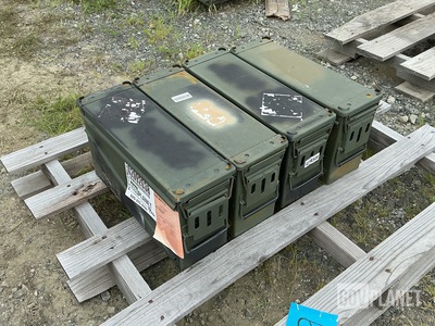 (4) PA120 Ammo Cans - For 40mm Cartridges