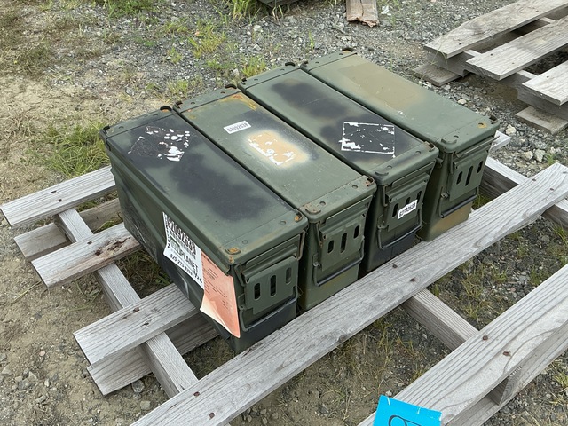 (4) PA120 Ammo Cans - For 40mm Cartridges