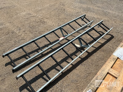 (2) Alaco Ladder 1566 Crew Entry Ladders
