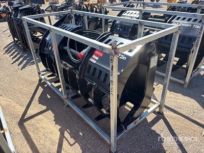 2026 LYALS ZMQ01 72 in Skid Steer Root Rake (Unused)