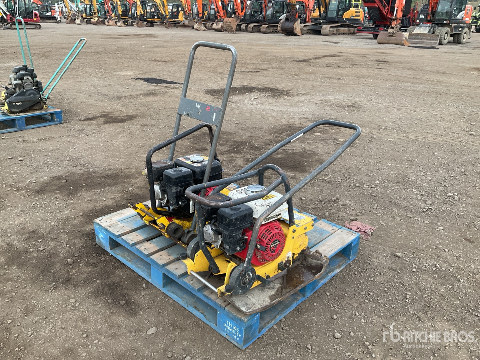 Quantity of (2) Wacker Neuson Vibratory Plate Compactor