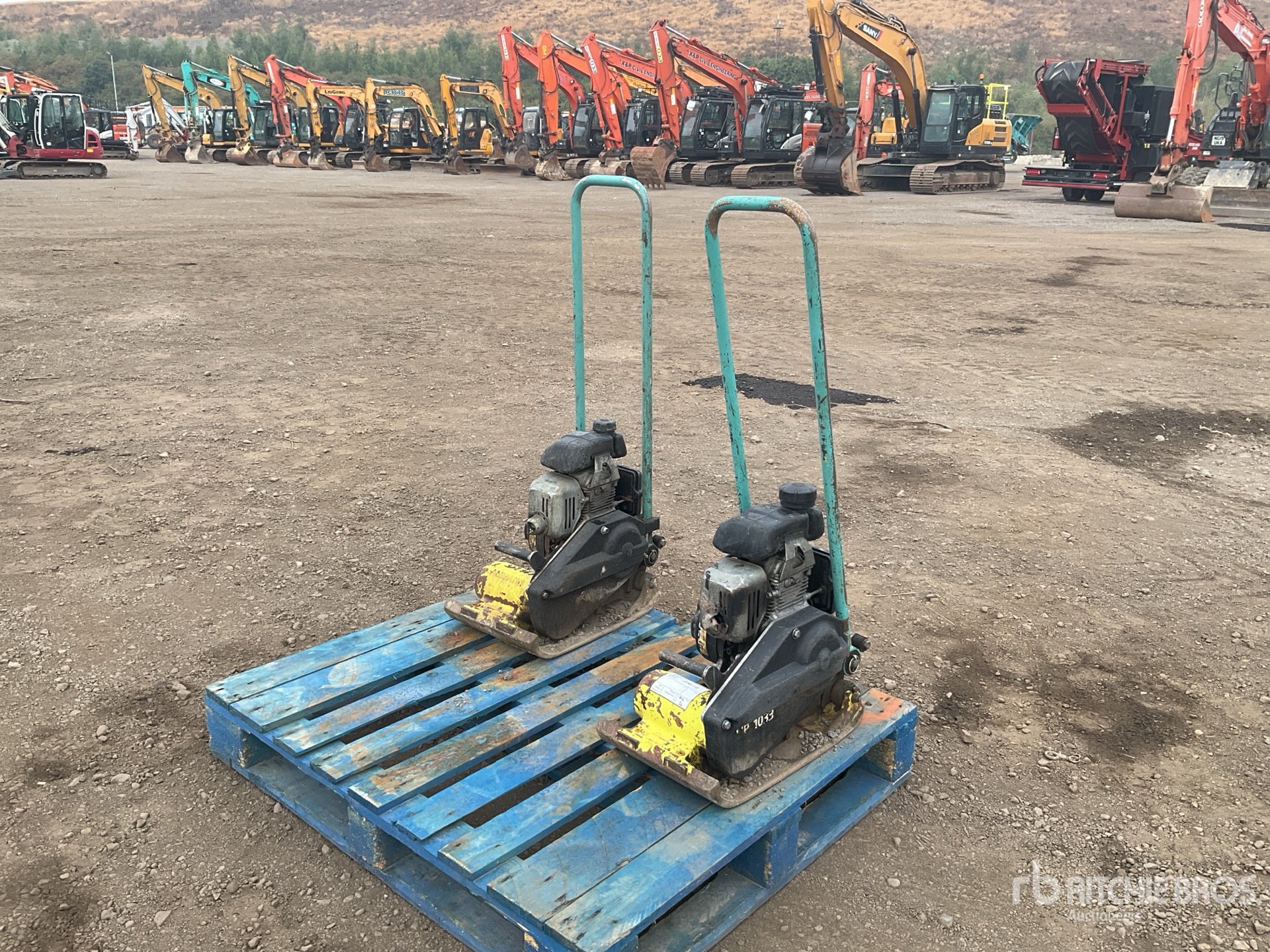 Quantity of (2) 2015 Amman Vibratory Plate Compactor
