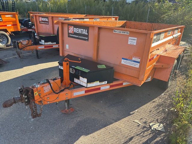 2019 Pratt EZD11762 Dump Utility Trailer