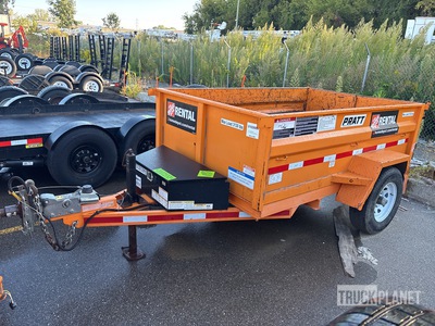 2019 Pratt EZD08641 Dump Utility Trailer