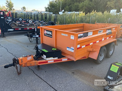 2021 Pratt EZD11762 Dump Utility Trailer
