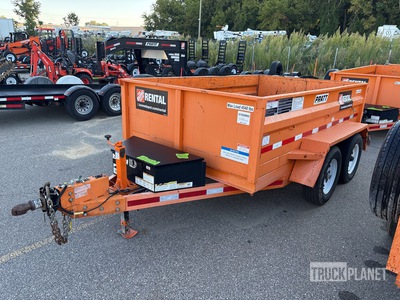 2021 Pratt EZD11762 Dump Utility Trailer