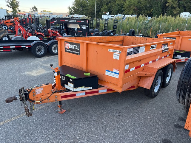 2021 Pratt EZD11762 Dump Utility Trailer