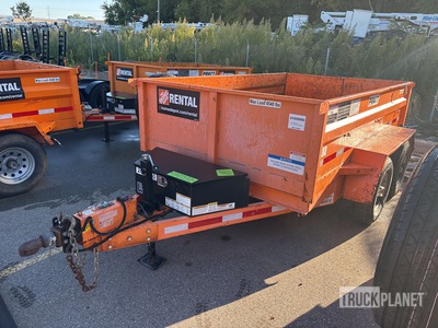 2019 Pratt EZD11762 Dump Utility Trailer