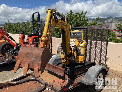 2019 Yanmar SV08 trailer combo w/compact Minibagger