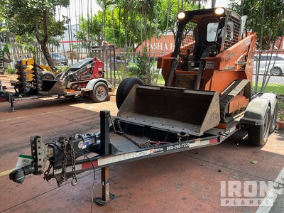 Gehl-Manitou RT105 with trailer Oruga cargadora compacta