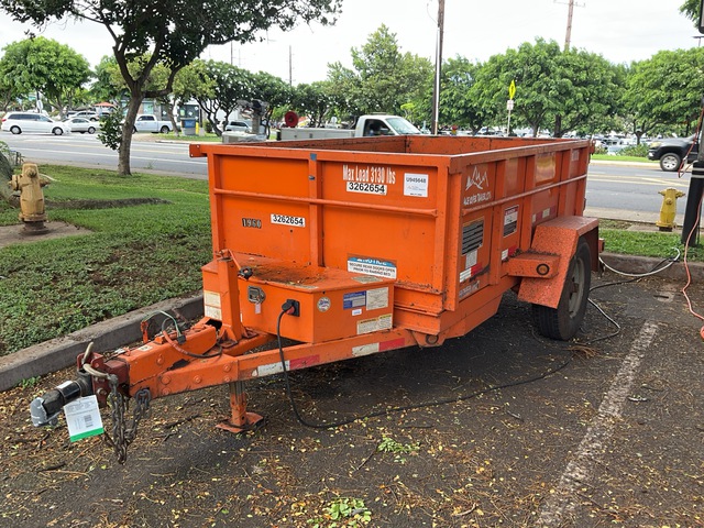 2020 Snake River DMP58 8 ft  S/A Utility Trailer