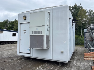 16 ft x 12 ft Skid-Mounted Electrical Mobile Office