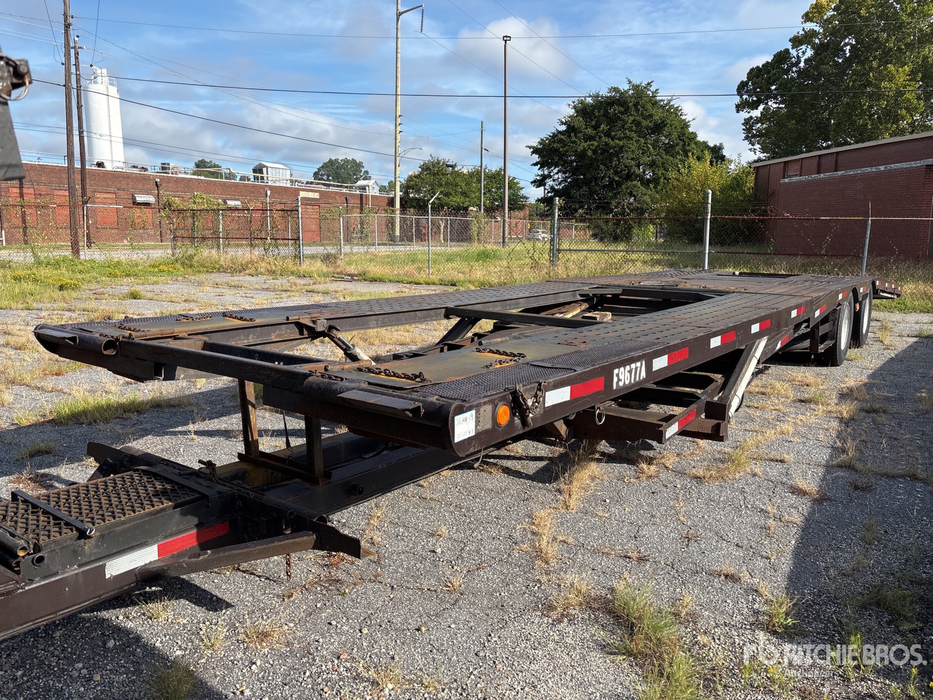 1997 Nu Van T/A Open Car Carrier Trailer