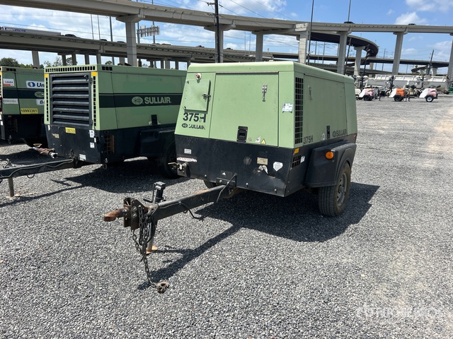 2018 Sullair 375H DPQ-JD3 375 cfm Mobile Air Compressor