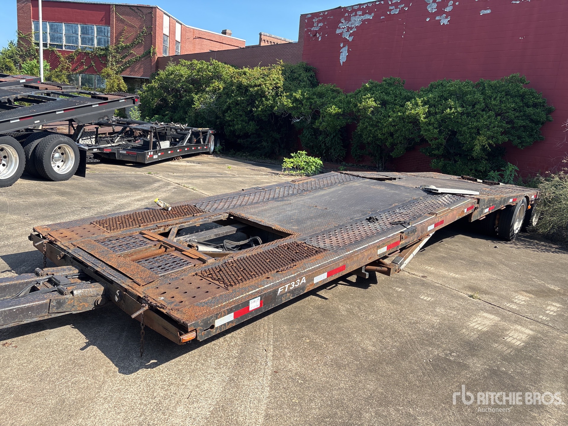 2002 Nu Van T/A Open Car Carrier Trailer
