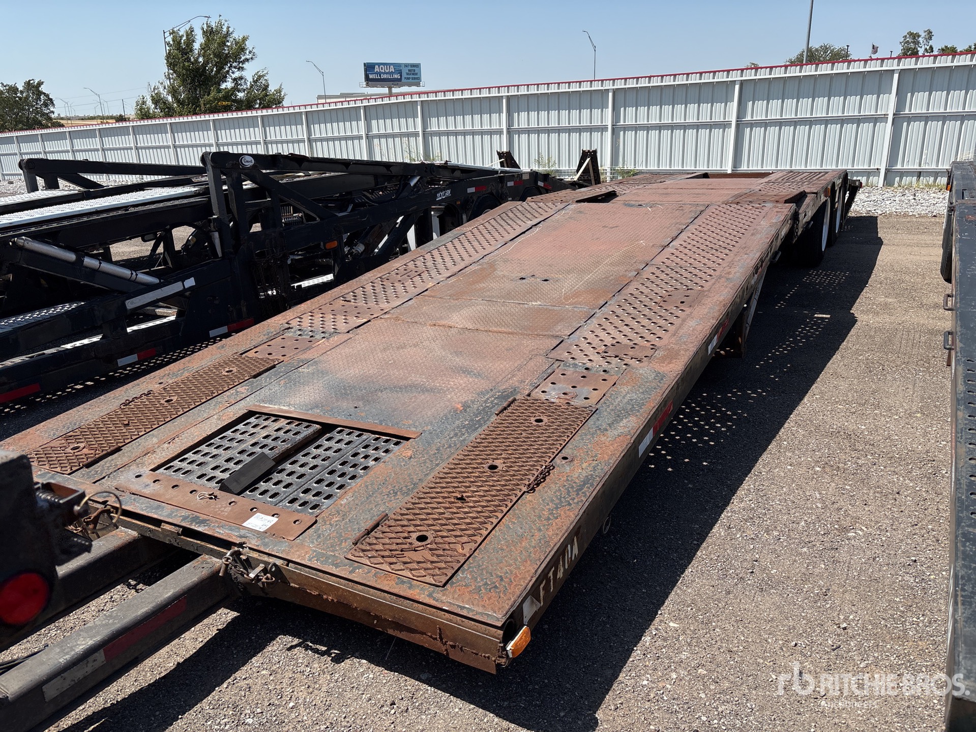 2000 Nu Van T/A 3 Car Open Car Carrier Trailer
