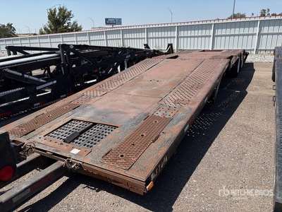 2000 Nu Van T/A 3 Car Open Car Carrier Trailer