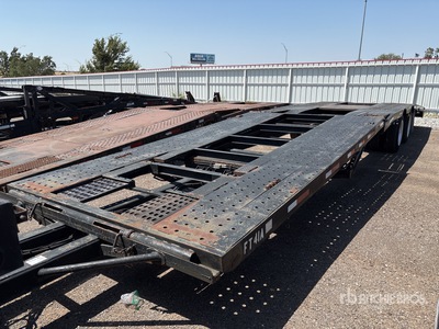 2001 Nu Van T/A 3 Car Open Car Carrier Trailer