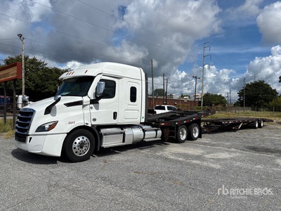 2025 Freightliner Cascadia 116 6x4 Sleeper شاحنة نقل سيارات