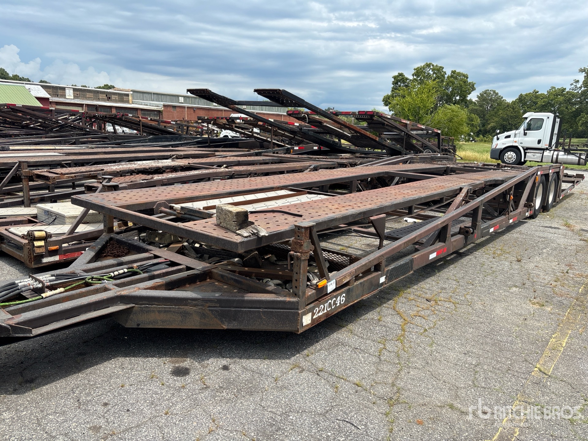 JM Sales T/A Open Car Carrier Trailer