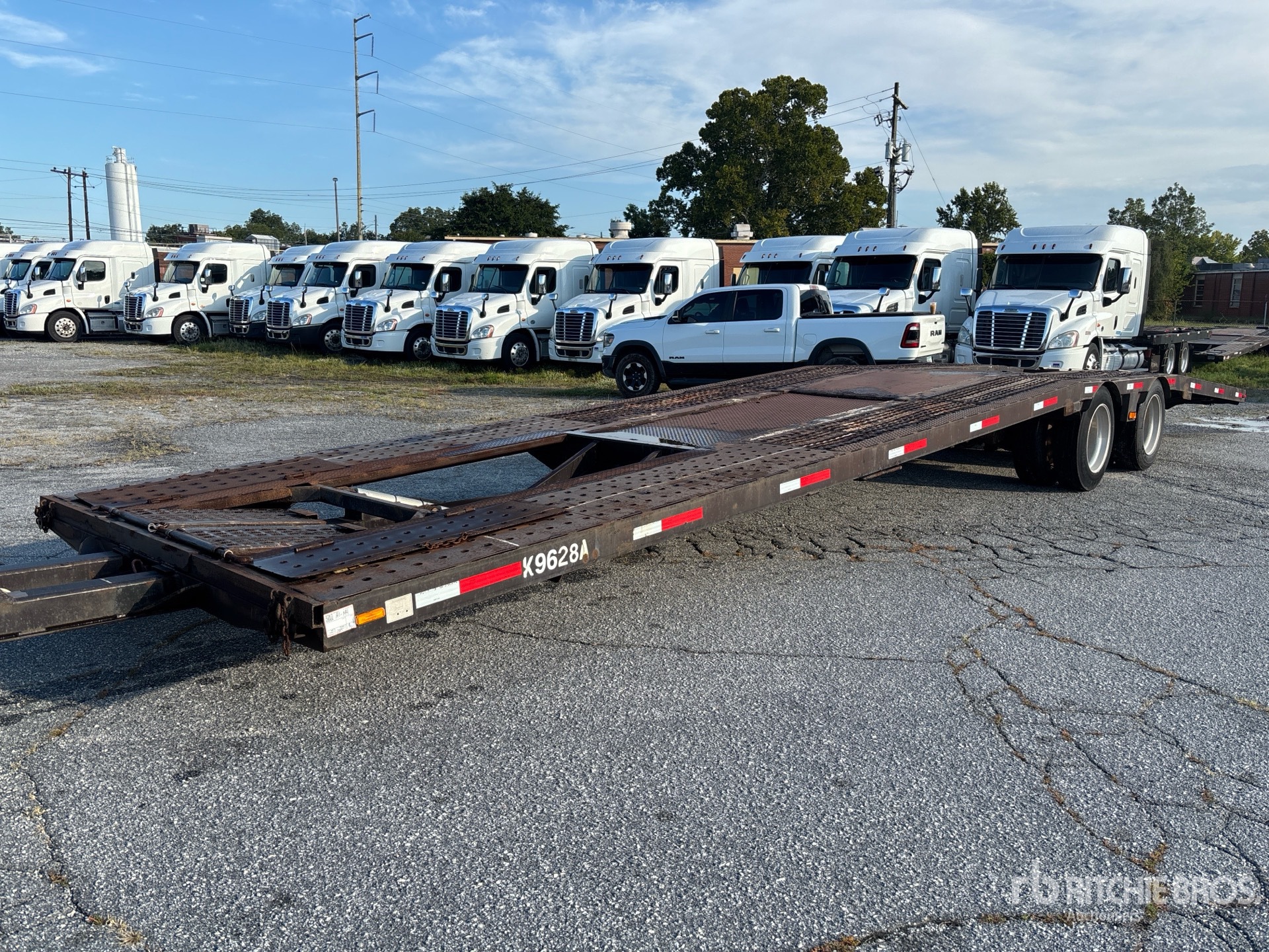 2002 Nu Van T/A Open Car Carrier Trailer